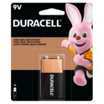 Batería Duracell 9 V.