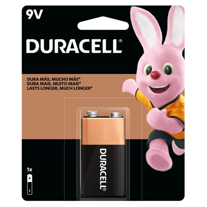 Batería Duracell 9 V. - Imagen 1