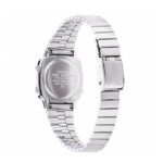 Reloj Casio LA670WA-1DF – Vintage Mini Plateado Digital - Imagen 4
