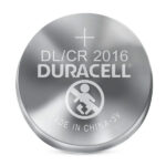Pilas Duracell CR2016, tipo botón de litio, originales y de alta duración