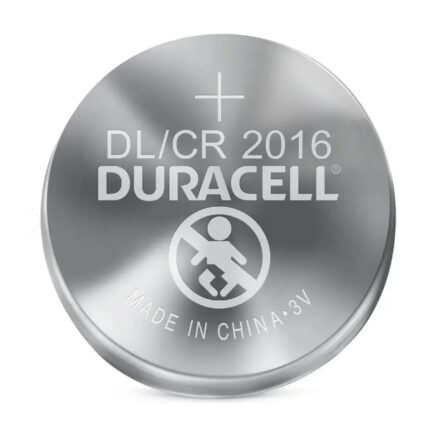 Pilas Duracell CR2016, tipo botón de litio, originales y de alta duración