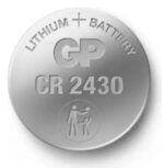Pila CR2430 GP alcalinas originales, ideales para relojes, calculadoras y otros aparatos electrónicos pequeños