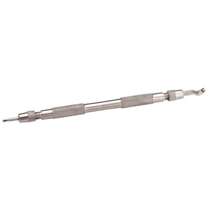 Saca Pasadores Niquelado Plateado de 5 pulgadas – herramienta de relojería profesional para correas de reloj