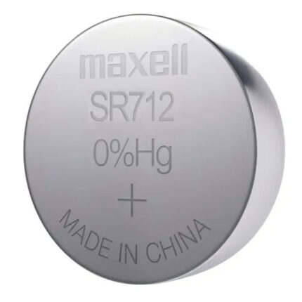 Pila Maxell SR712SW 346 original para reloj, batería botón de óxido de plata 1.55V fabricada en Japón.
