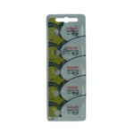 Pack de 5 pilas SR721 / 362 Maxell, ideales para relojes, calculadoras y otros dispositivos electrónicos de precisión.