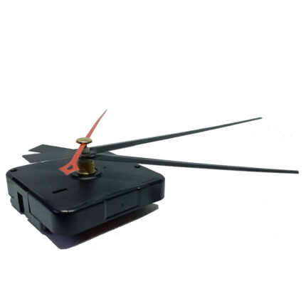 Módulo para reloj mural con puntero liso, mecanismo de cuarzo eje corto sin pila.