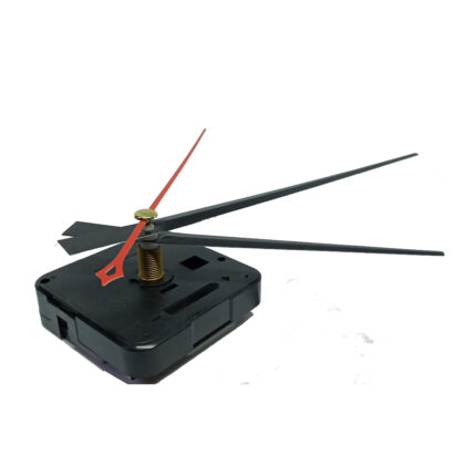 Módulo para reloj mural con puntero liso, mecanismo de cuarzo eje corto sin pila.