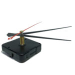 Módulo largo 15 mm para reloj mural con puntero liso, mecanismo de cuarzo con sonido Tic Tac, sin pila