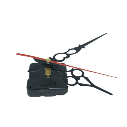 Módulo largo 15 mm para reloj mural con puntero gótico, mecanismo de cuarzo eje largo sin pila