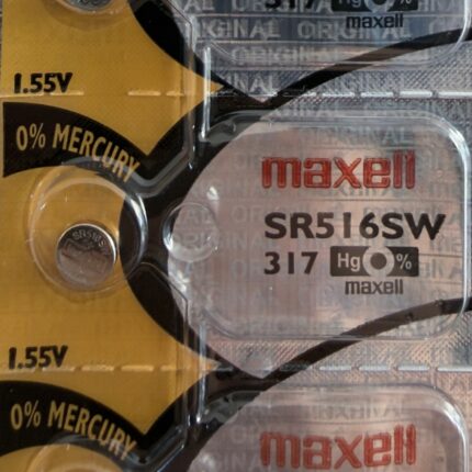 Pila Maxell SR516SW / 317 – Unidad