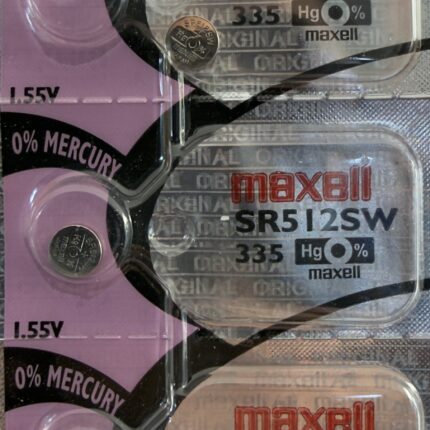 Pila Maxell SR512SW / 335 – Unidad