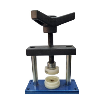 Prensa para cerrar relojes Anchor con 8 tazos de plástico.