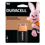 Batería 9V Duracell original alcalina, ideal para detectores de humo, radios y otros aparatos electrónicos