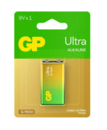 Batería 9V GP original alcalina, ideal para detectores de humo, radios y otros aparatos electrónicos