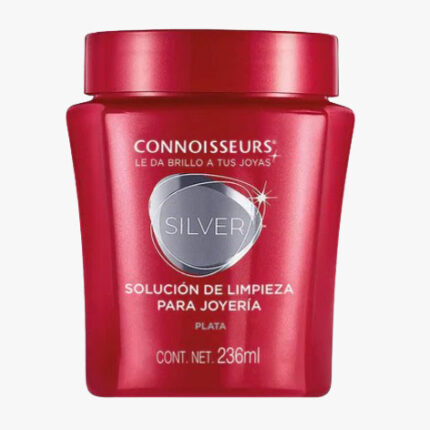 Limpiador de joyas de plata Connoisseurs Silver 236ml con bandeja